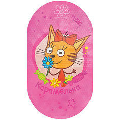 Коврик противоскользящий Uviton Baby Три кота "Карамелька", 69х39 см