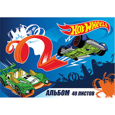 Альбом для рисования Centrum «Hot Wheels», А4, 40 листов