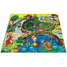 Напольный пазл Дрофа-Медиа "Ключ от сказки Буратино"