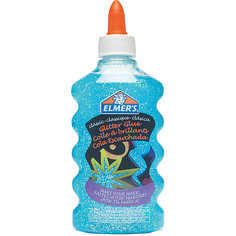 Клей для слаймов Elmers, с голубыми блестками, 177 мл Elmer's
