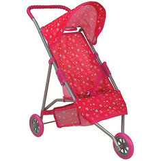 Коляска для кукол Buggy Boom Mixy, розовая