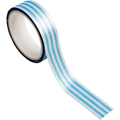 Декоративная самоклеющаяся лента Феникс-Презент "Синяя полоска"