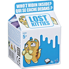 Игровой набор Lost Kitties "Котенок в молоке", 1 фигурка 1 серии Hasbro