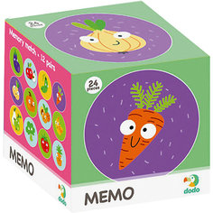 Настольная игра-мемо Dodo "Фрукты и Овощи"