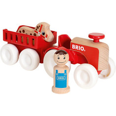 Игровой набор Brio "Мой родной дом "Фермерский трактор