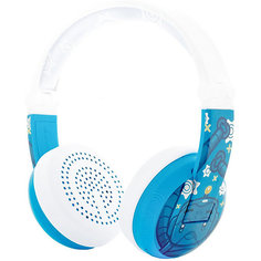 Наушники Buddyphones Wave Blue, голубые