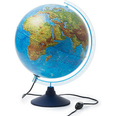 Интерактивный глобус Земли Globen физико-политический с подсветкой, 320мм
