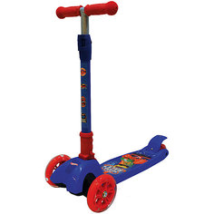 Трехколесный самокат Next Hot wheels, синий