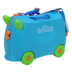 Чемодан Trunki, высота 31 см, голубой