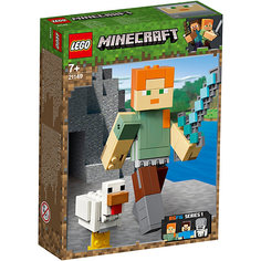 Конструктор LEGO Minecraft 21149: Большие фигурки, Алекс с цыплёнком