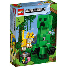 Конструктор LEGO Minecraft 21156: Большие фигурки, Крипер и Оцелот
