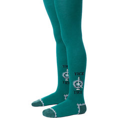 Колготки Conte-kids Tip-Top, темно-бирюзовые