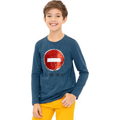 Лонгслив Button Blue