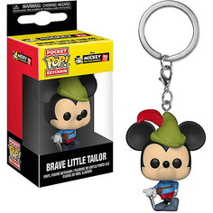 Брелок Funko Pocket POP! Keychain: Disney "Микки Маус" 90-х, Храбрый портняжка, 32174-PDQ