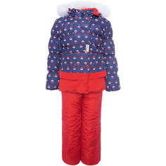 Комплект Oldos Active "Вишня": куртка и полукомбинезон