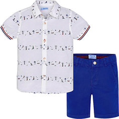 Комплект Mayoral: рубашка и шорты