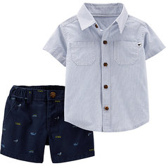 Комплект: рубашка и шорты carter’s для мальчика Carters