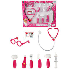 Игровой набор Pilsan Doctor Set, розовый
