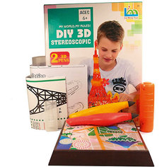 3Д ручка DIY 3D Stereoscopic "3D Magic Glue" Эйфелева Башня, 2 ручки