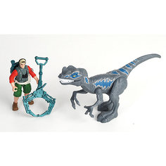 Игровой набор Chap Mei Мегалозавр и охотник