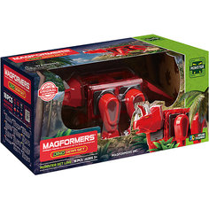 Магнитный конструктор 716002 Dino Cera set, MAGFORMERS