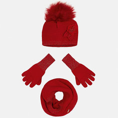 Комплект: шапка, шарф и перчатки Mayoral