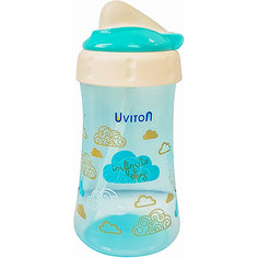 Поильник-непроливайка Uviton Baby, 360 мл, голубой