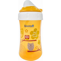 Поильник-непроливайка Uviton Baby, 360 мл, золотистый