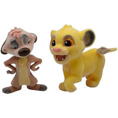 Фигурка Disney Character Fluffy Puffy: Король лев: Симба и Тимон Bandai