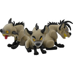 Фигурки Disney Character Fluffy Puffy: Король лев: Банзай, Шензи и Эд Bandai