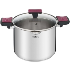 Кастрюля Tefal Cook&Clip 6,1л с крышкой (G7237974) Cook&Clip 6,1л с крышкой (G7237974)