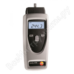 Измеритель скорости вращения / тахометр testo 470