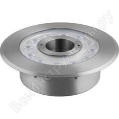 Подводный светодиодный светильник 12w rgb 24v ip68 feron ll-876 lux 32041