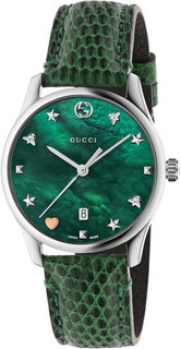 Швейцарские женские часы в коллекции G-Timeless Женские часы Gucci YA126585