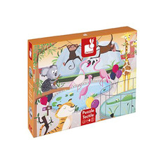 Пазл Janod День в зоопарке: 20 элементов