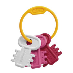 Развивающая игрушка Chicco Ключи на кольце 8 см