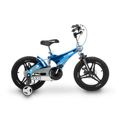 Велосипед Двухколесный Детский Maxiscoo Galaxy, Делюкс, 16", Голубой Перламутр