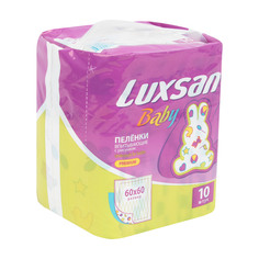 Пеленки Luxsan с рисунком 60*60 см 10 шт