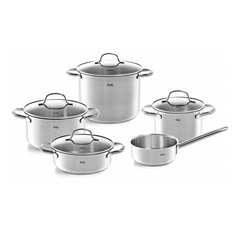 Набор кастрюль Fissler San Francisco 5 предметов 3,4 л; 1,5 л; 2,1 л; 5,4 л; 1,3 л