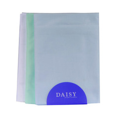Пеленка Daisy теплый трикотаж 95*120 голубая 3 шт