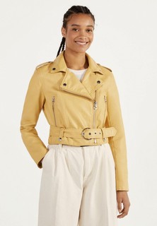 Куртка кожаная Bershka 