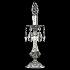 Настольная лампа декоративная 7200 72100L/1-26 Ni Bohemia Ivele Crystal