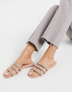 Бежевые сандалии Simmi London-Neutral