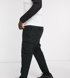 Черные брюки-карго New Look Plus-Черный