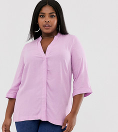 Блузка с вырезом на спине i.Scenery-Розовый цвет