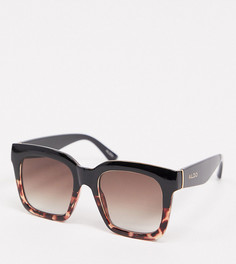 Квадратные солнцезащитные очки в коричневой оправе ALDO-Коричневый