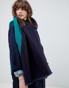 Длинный шарф в стиле колор блок ASOS DESIGN-Мульти