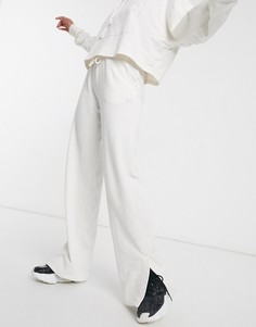 Белые широкие спортивные брюки adidas Originals-Белый