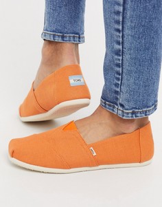 Оранжевые эспадрильи Toms-Оранжевый