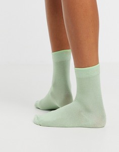 Шалфейно-зеленые носки с блестками & Other Stories-Зеленый